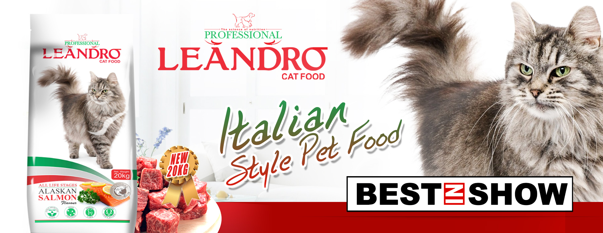 Banner - Cat - Best In Show - Best Pet Food For Your Pet